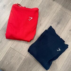 BUNDLE Gymshark Red & Navy Hoodie